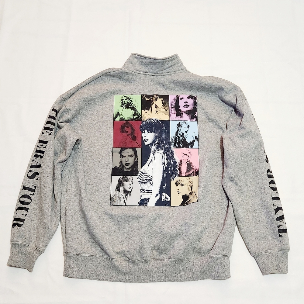 Taylor Swift Eras Tour 1/4 zip size Large - Picture 1 of 9